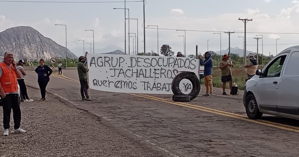 corte ruta jáchal