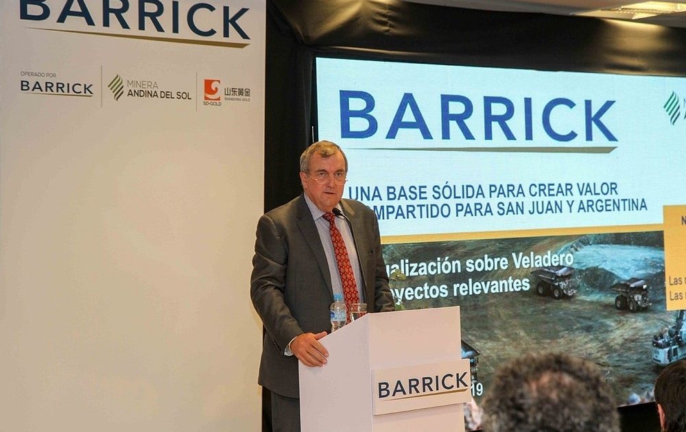 barrick rendimiento oro