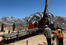cobre oro excelente ley piuquenes
