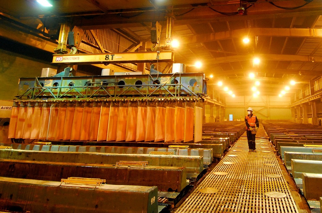 cobre chile mejor producción