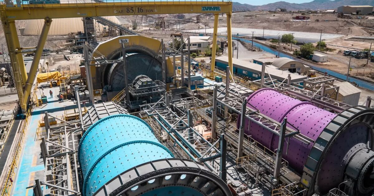 teck paraliza operaciones chile