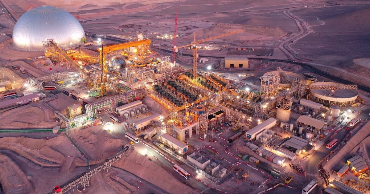 bhp produccion record cobre hierro